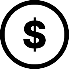 A dollar sign within a circle